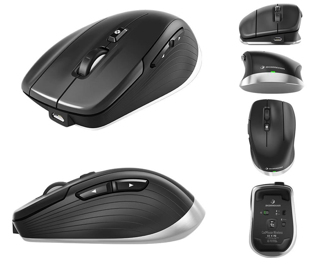 3Dconnexion CadMouse Wireless (3DX-700062)