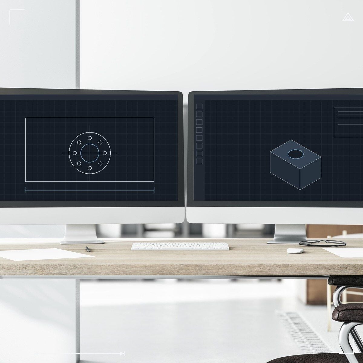 CAD ve Tasarım İçin Monitör Seçimi: Çözünürlük, Panel ve Bağlantılar