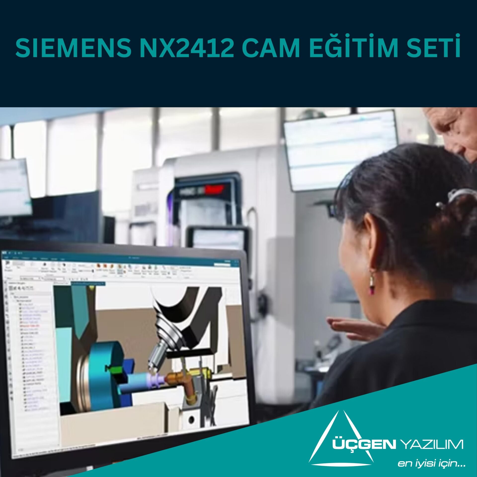 Siemens NX CAM Eğitim Seti