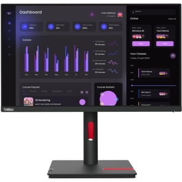 LENOVO 23.8'' ThinkVision T24i-30 FHD IPS LED (1920x1080), IPS Panel