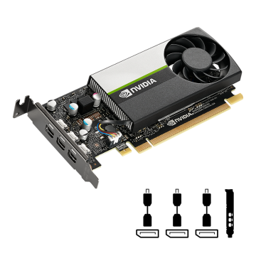 HP Nvidia RTX A400 (AV8J3AA) (4GB GDDR6, 64bit, Profesyonel 3D)